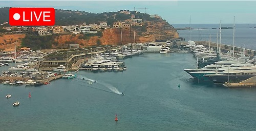 Port Adriano webcam Mallorca