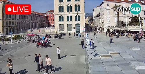 Webcam Spalato Riva - Piazza della Repubblica